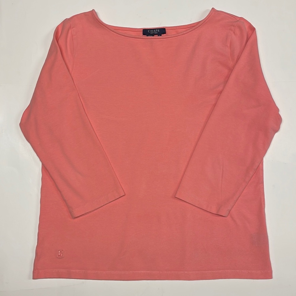 Chaps 3/4 Sleeve Knit Shirt